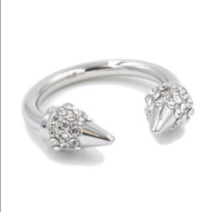 Kinsley Armelle spike studded ring